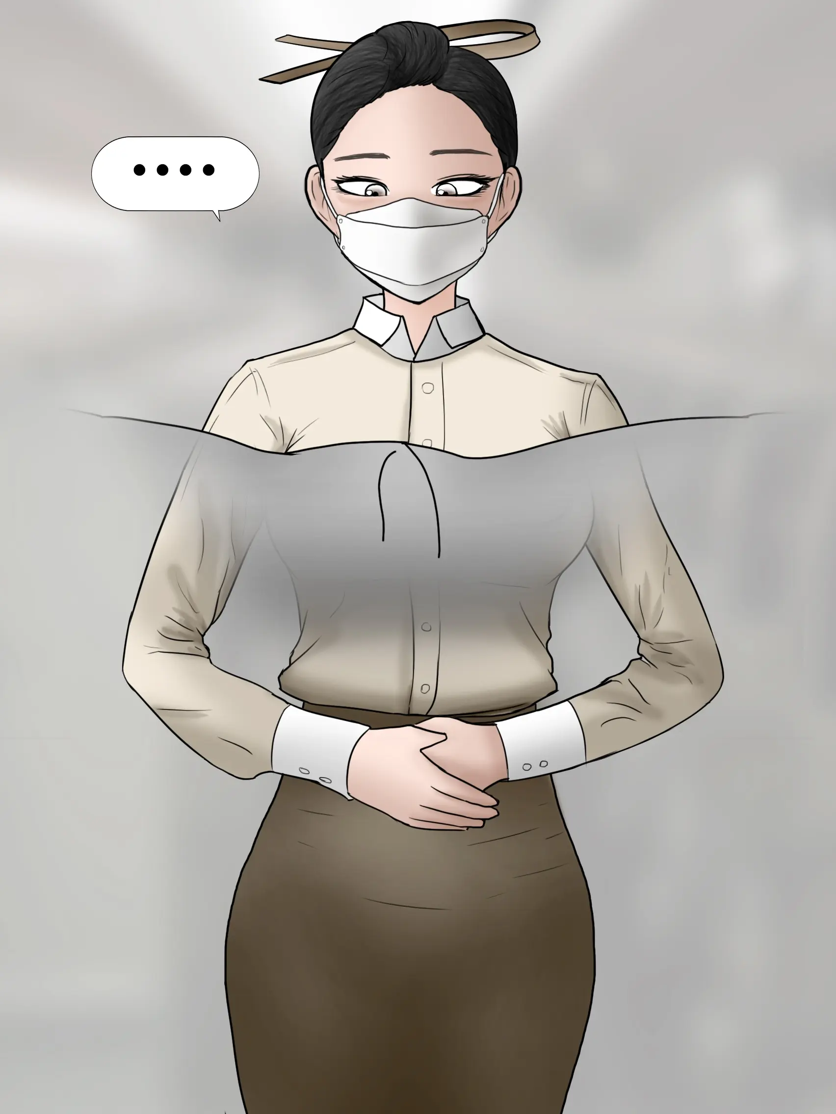 꼬추크기로 좌석이 결정되는 만화